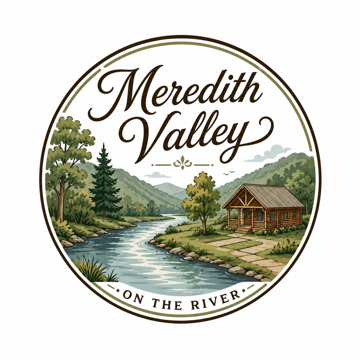 Meredith Valley on the River logo