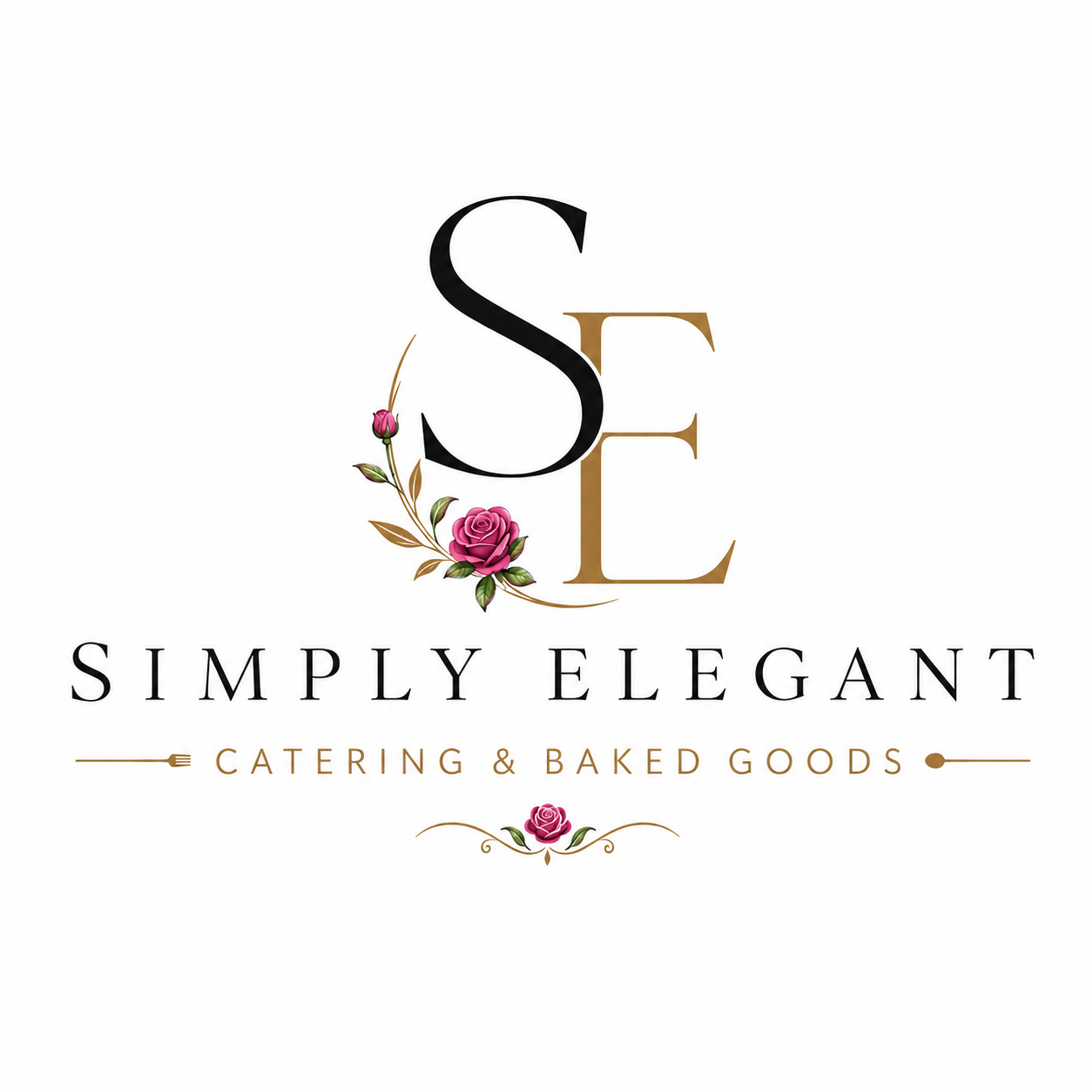 Simply Elegant Catering and Baked Goods logo